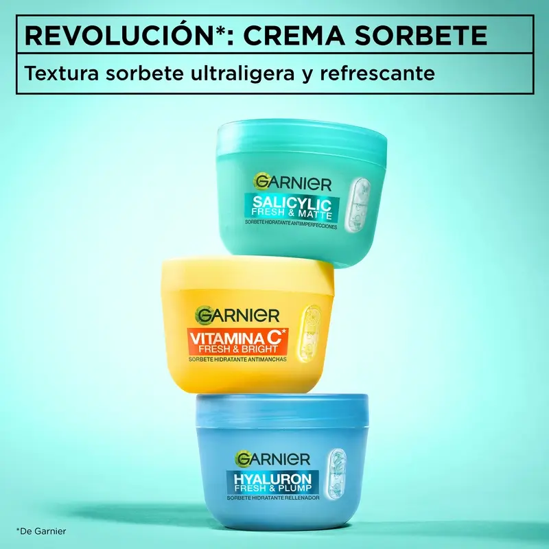 Garnier Pure Active Salicylic Fresh & Matte Moisturising Anti-Imperfection Sorbet, 85 ml
