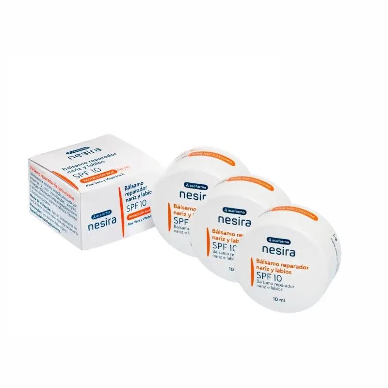 Acofarderm Triple Acofarderm Baume réparateur nez et lèvres SPF, 10 ml