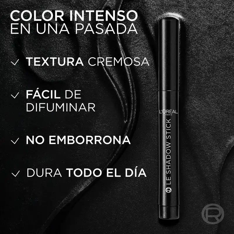 L'Oreal Paris Paradise Les Shadow Sticks Smokey Creamy Blendable Eyeshadow Midnight Noir