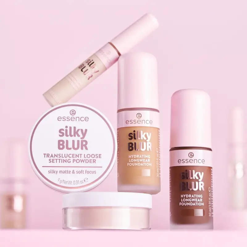 Essence Fond de teint hydratant longue durée Silky Blur 155, 30 ml
