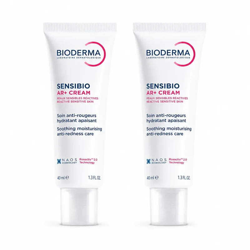 Bioderma Sensibio Ar+ Crème, 40 ml, lot de 2