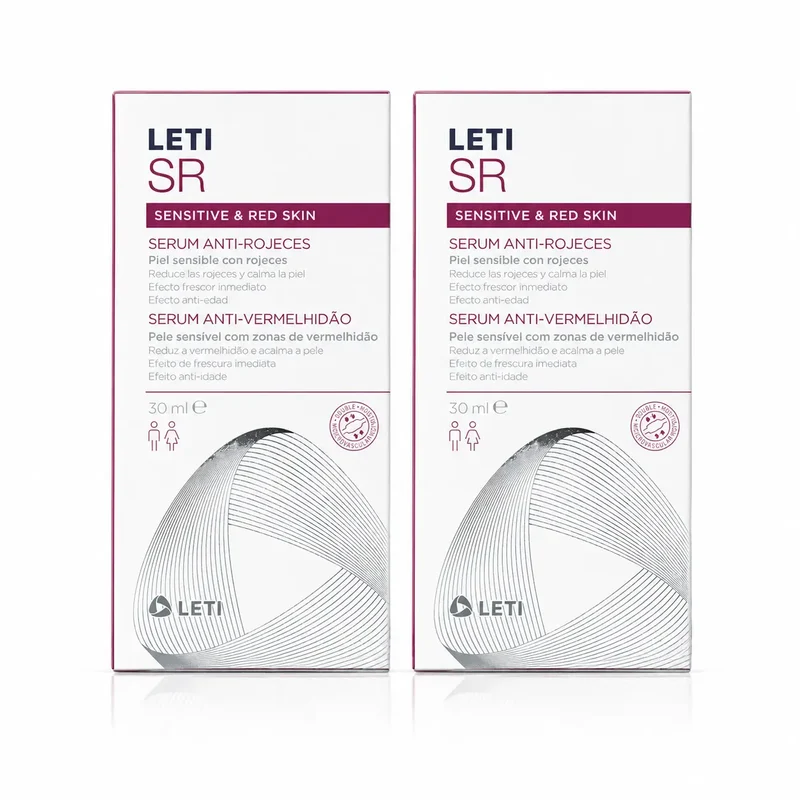 Leti SR Sérum anti-rougeurs, 30 ml pack 2