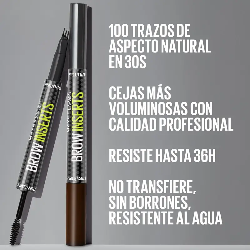 Crayon à sourcils Brow Insert de Maybelline New York, brun doux, 1,25 ml