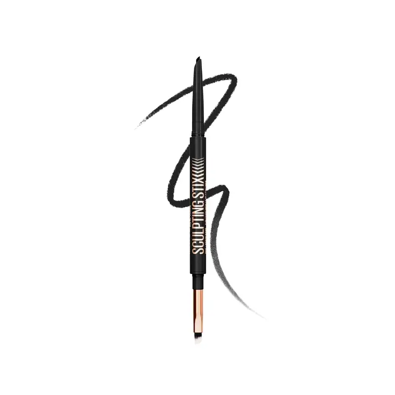Maybelline New York Sculpting Stix Eyeliner 2 en 1, Black Blur 016, 0,7G