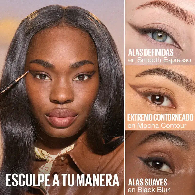 Maybelline New York Sculpting Stix Eyeliner 2 en 1, Mocha Contour 014, 0,7G