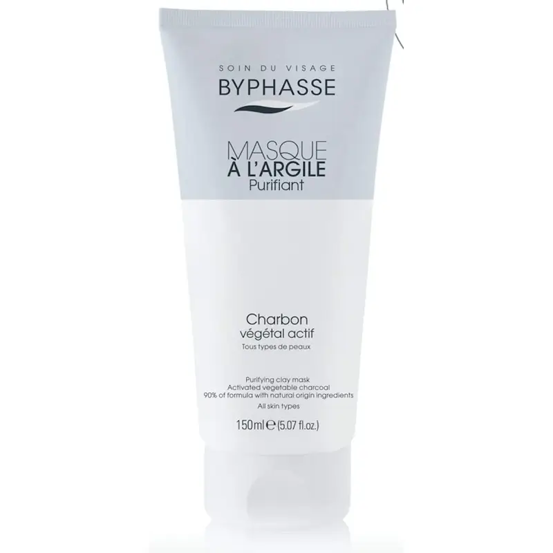 Masque d'argile purifiant Byphasse, 150 ml