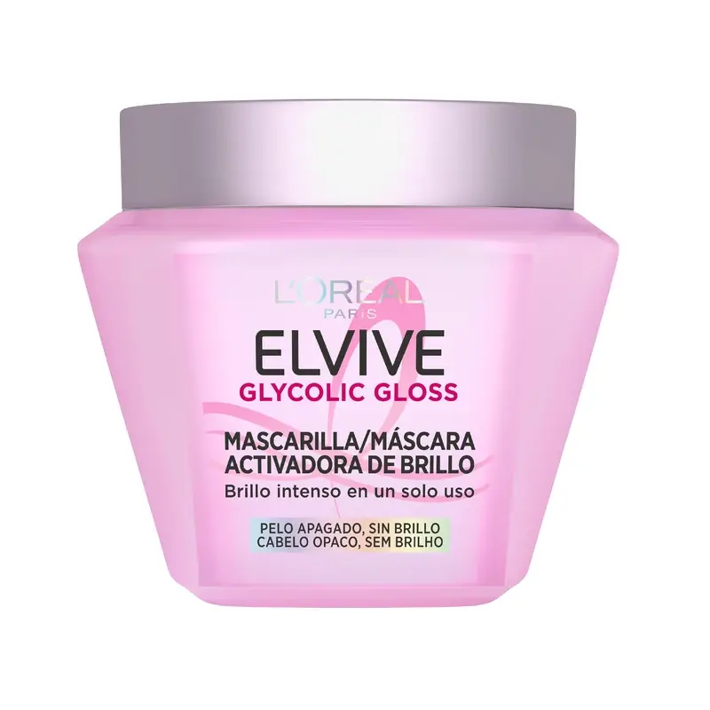 L'Oréal Paris Elvive Glycolic Gloss Shine Activating Mask, 310 ml