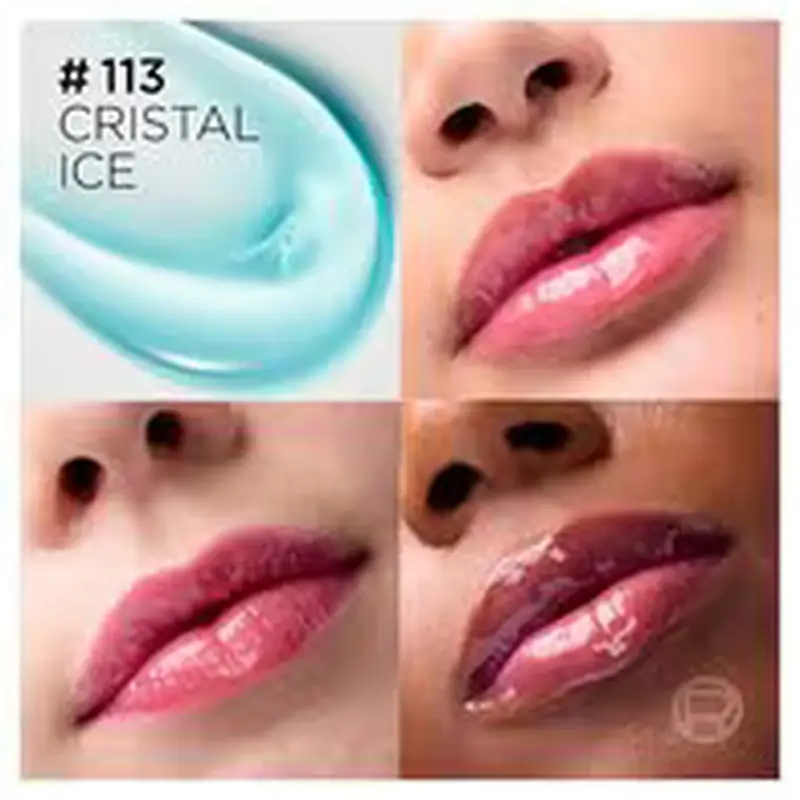 L'Oréal Paris Makeup Plump Ambition Hyaluron Lip Oil Ph 113 Cristal Ice , 4 gr