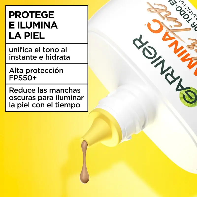Garnier Uv Daily Protection Vitamin C Wonder Tint Spf50+, Medium Tone , 40 ml