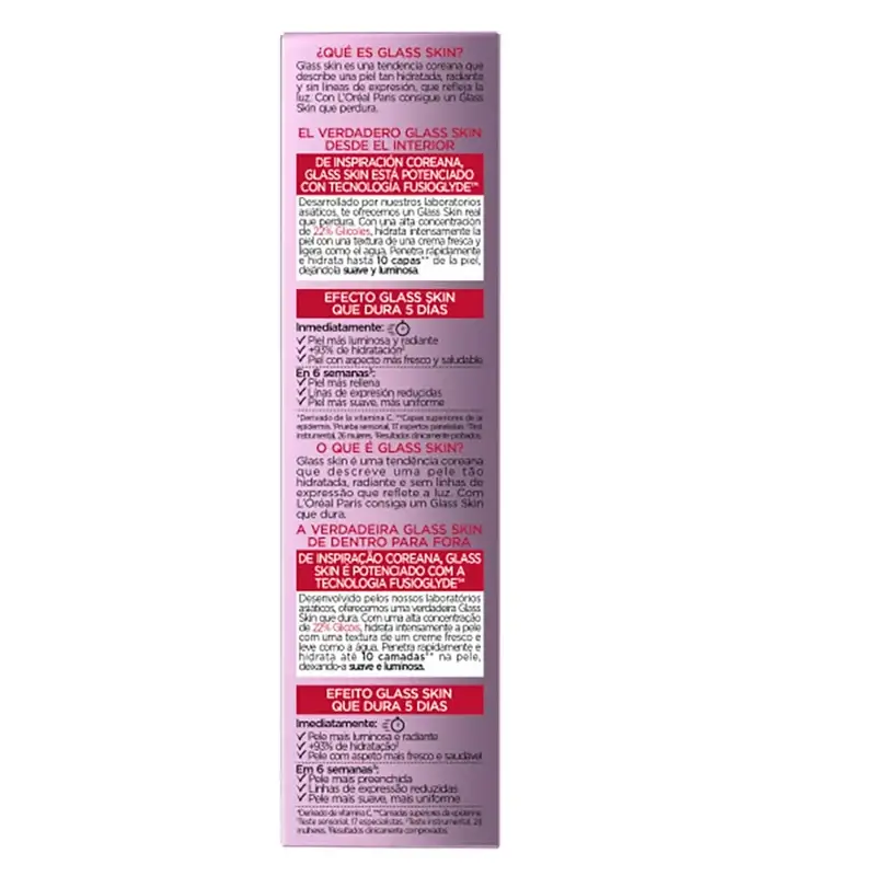 L'Oréal Paris Anti-Age Revitalift Filler Glass Skin Liquid Cream, 50 ml