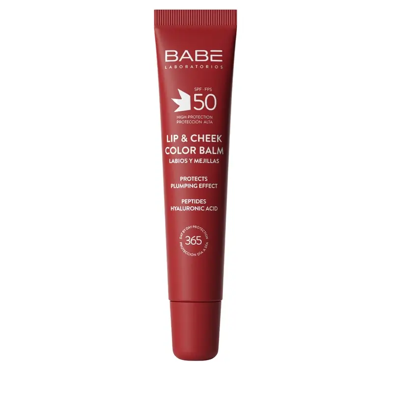 Babé Baume colorant pour les lèvres et les joues Spf 50 Cerise, 20 ml