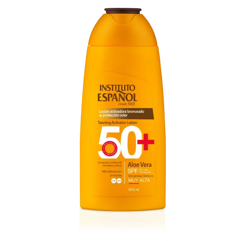 Instituto Español Lotion bronzante P.Solar Spf50, 300 ml