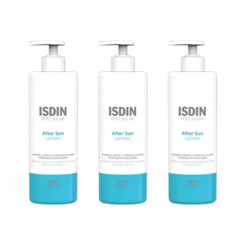 Isdin Lotion après-soleil, 3X400 Ml