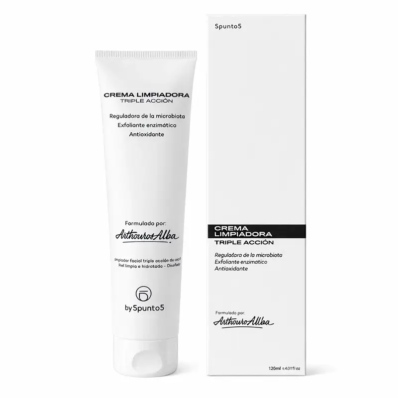 5Punto5 Crème nettoyante triple action, 125 ml