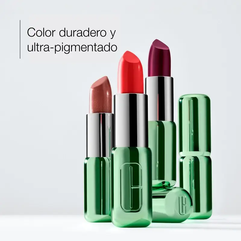 Clinique Rouge à lèvres Pop Longwear Satin Poppy Pop, 3.9 grammes