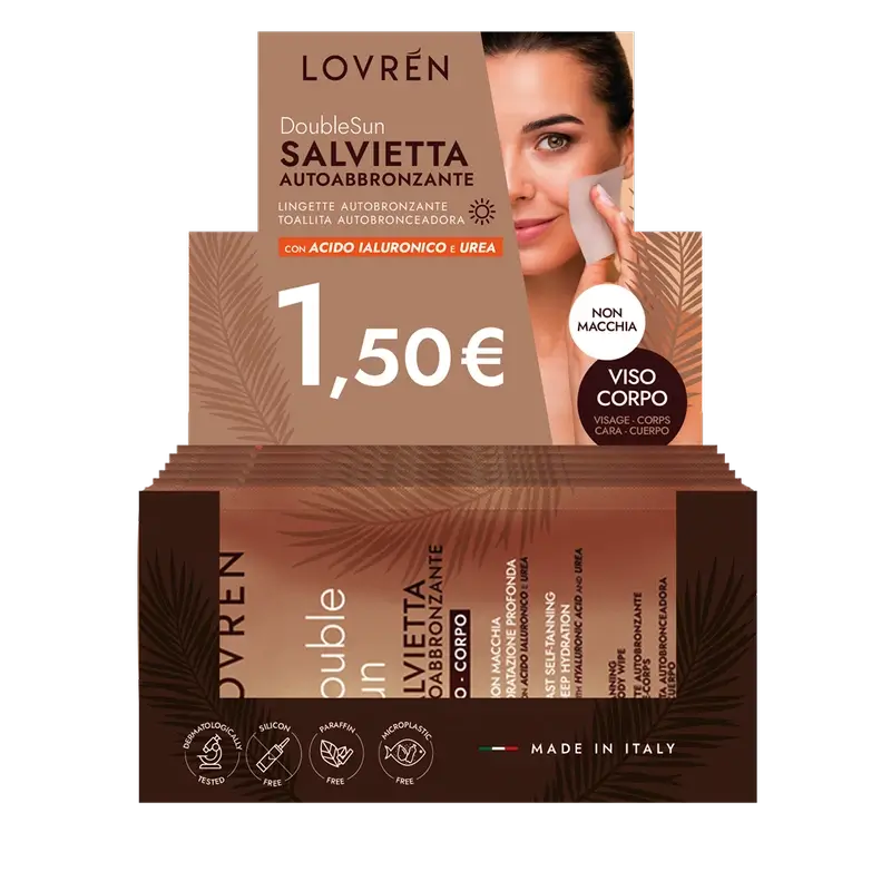 Lovrén Solaire Lingette autobronzante Doublesun