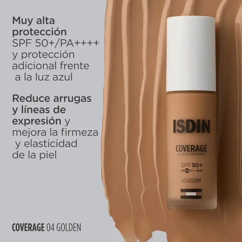 Isdin Coverage 4.0 Golden Spf50+, 30 gr