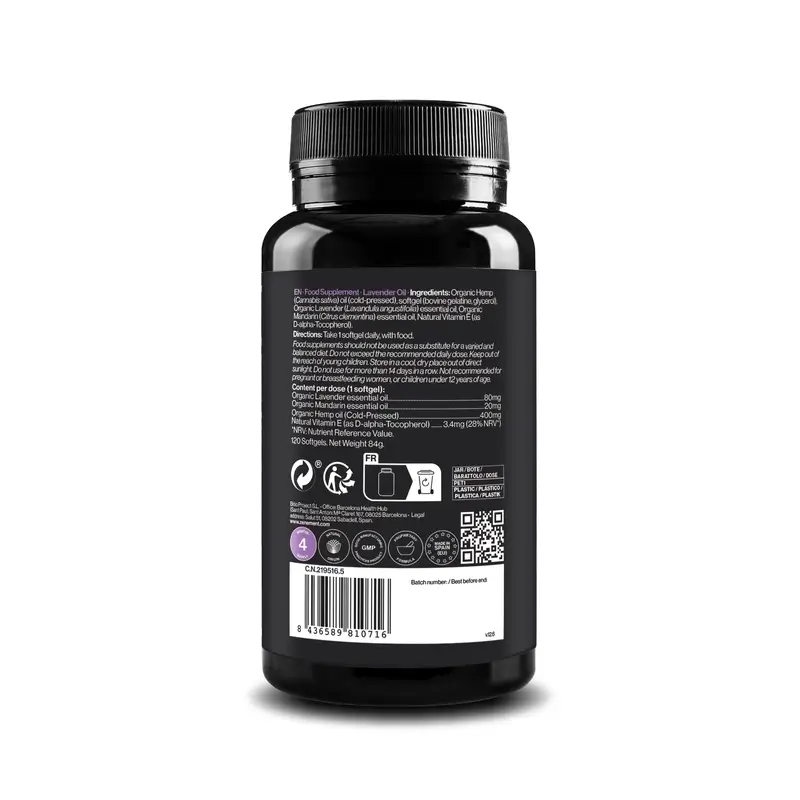 Zenement Lavender Oil 120 softgels