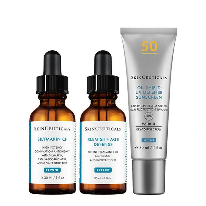 Skinceuticals Protocole complet pour les imperfections et les peaux grasses