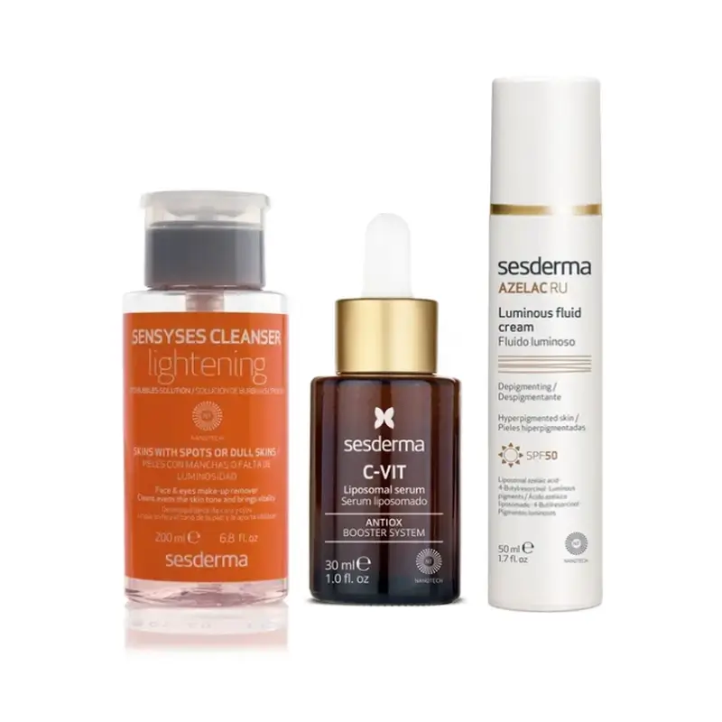 Routine éclaircissante Sesderma
