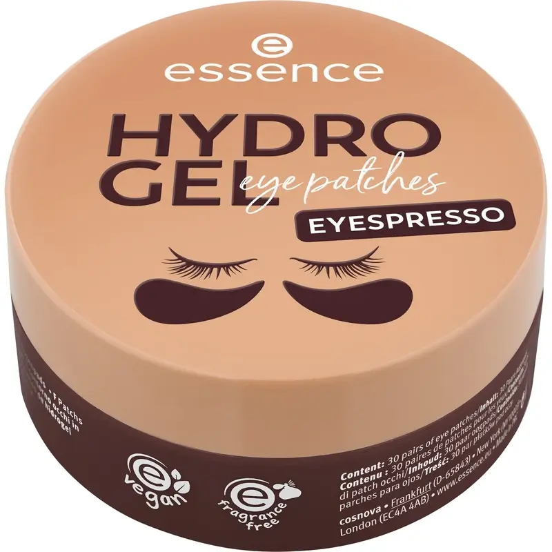 Essence Hydrogel Eye Patches 30 Paires Hydro Gel Eyespresso , 30 paires
