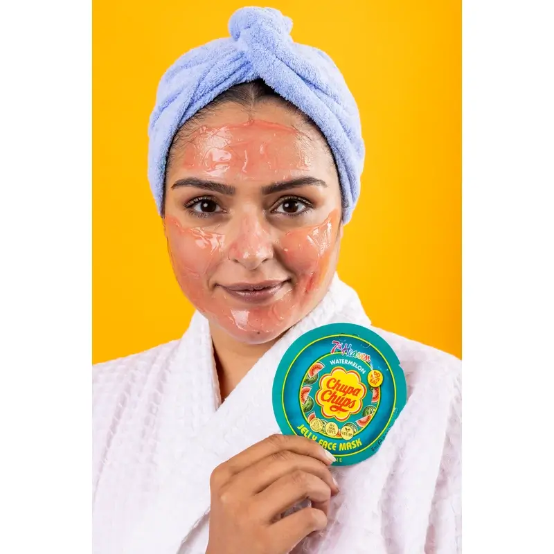 7 Heaven Jelly Chupa Chups Masque de gelée à la pastèque