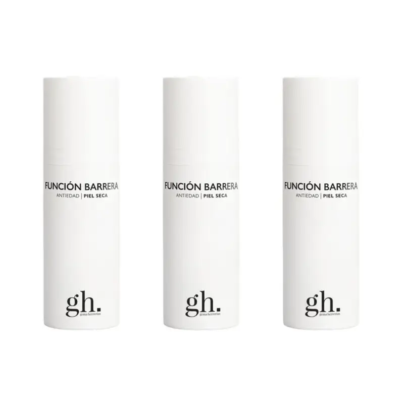 Gema Herrerías Fonction Barrière Peau Sèche, 3X50 ml