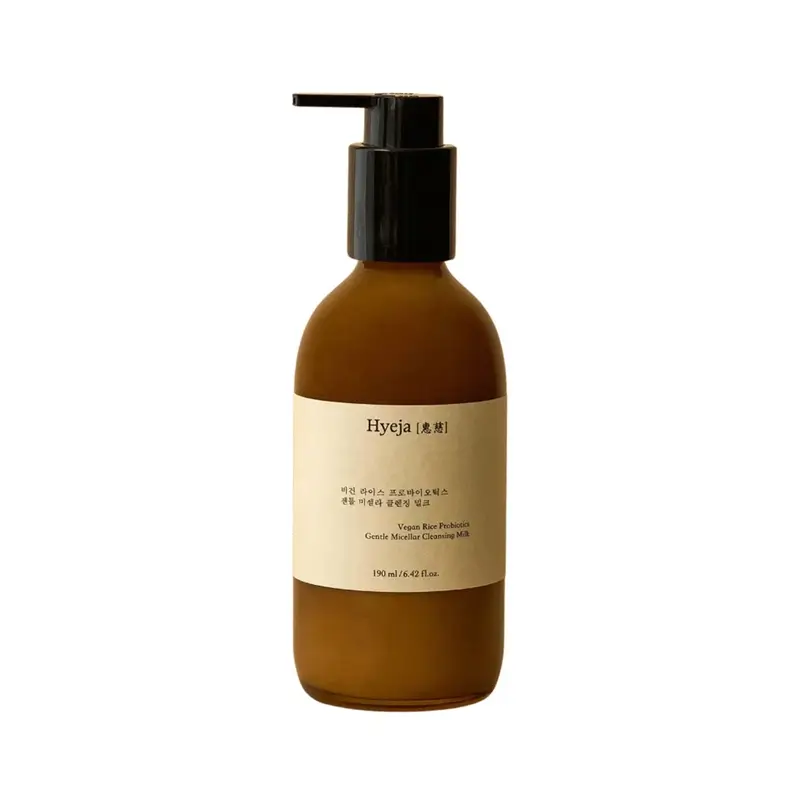 Hyeja Vegan Rice Probiotics Gentle Micellar Cleansing Milk, 190 ml