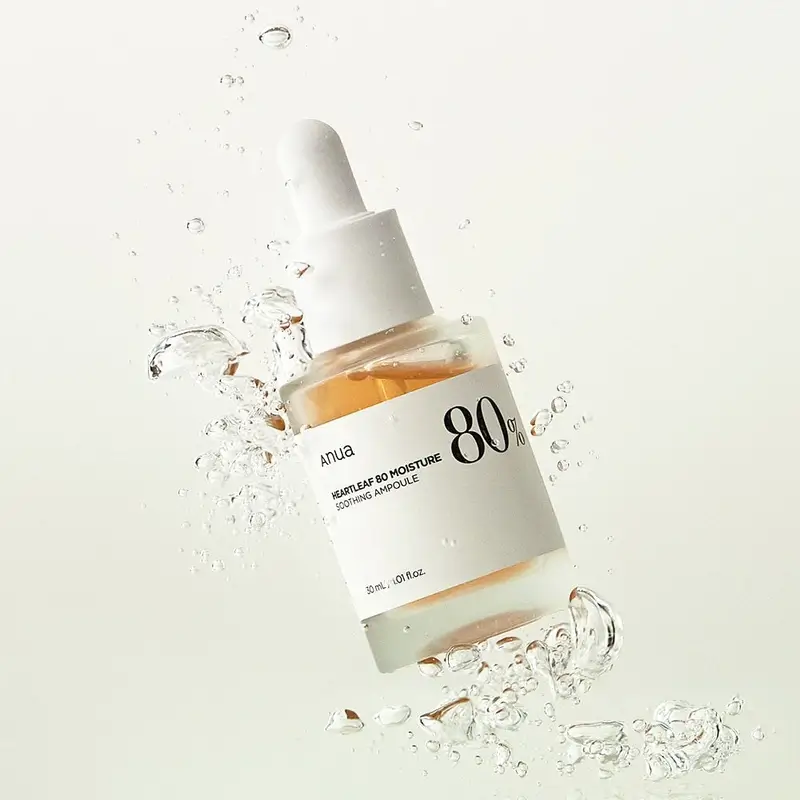 Anua Heartle Leaf 80% Ampoule apaisante, 30 ml