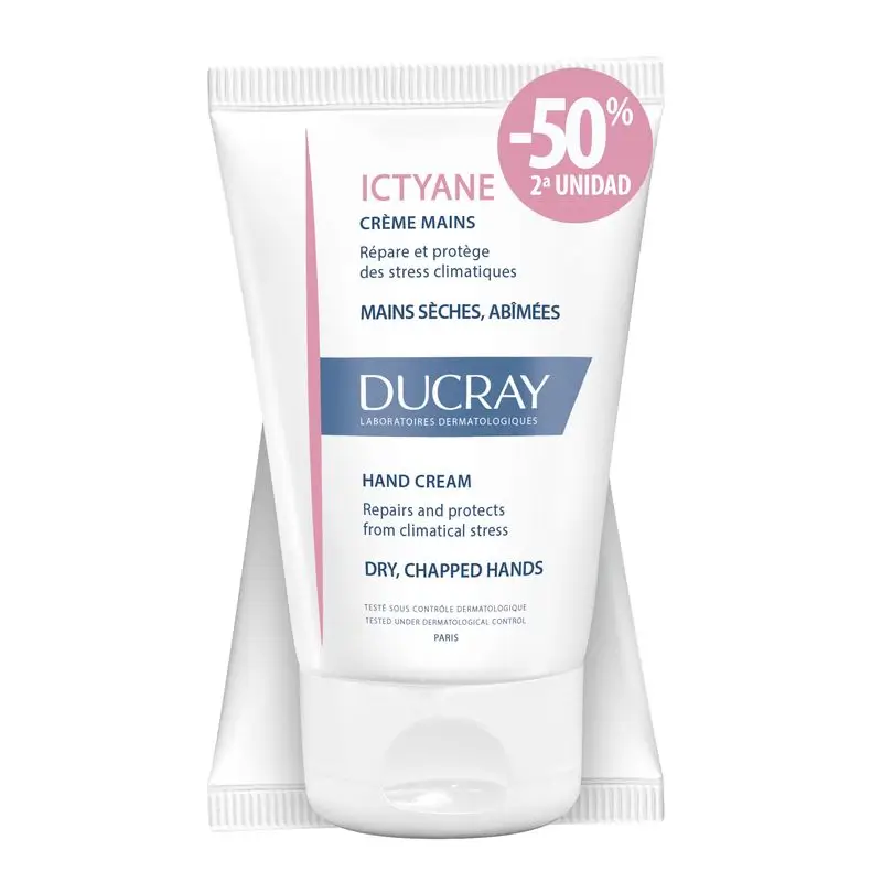 Ducray Duo Ictyane Crème Mains 20