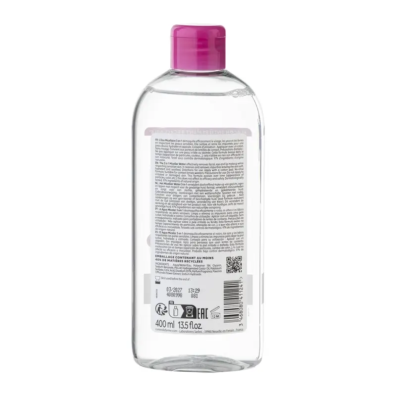 Corine De Farme Eau Micellaire 3In1 , 400 ml
