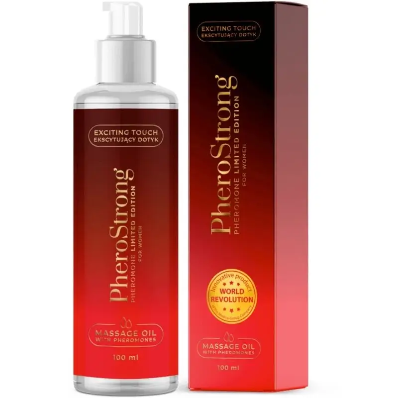Pherostrong Women's Limited Edition Massage Oil, 100 ml