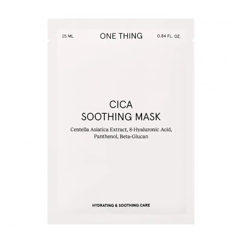 One Thing Cica Masque apaisant , 25 ml